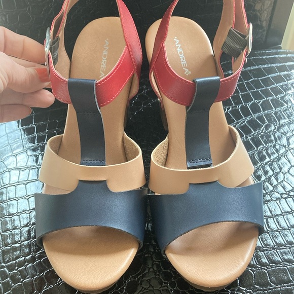 ANDREA FENZI Shoes - Comfortable wooden heel sandals by Andrea.